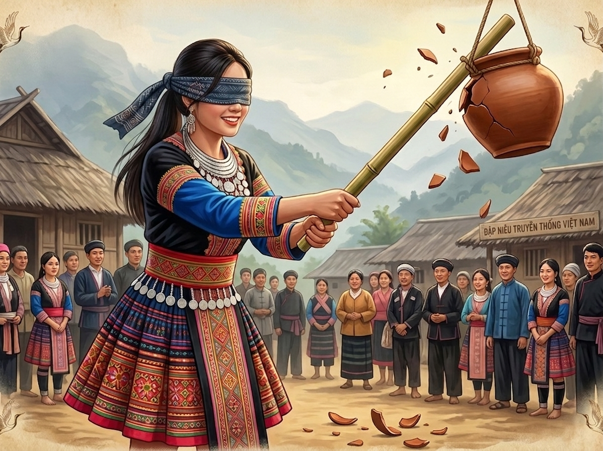 Bịt mắt đập niêu